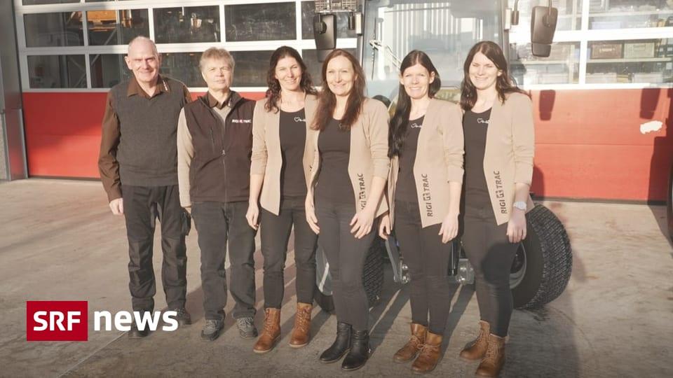 This four daughter family builds the first electric tractor of Europe