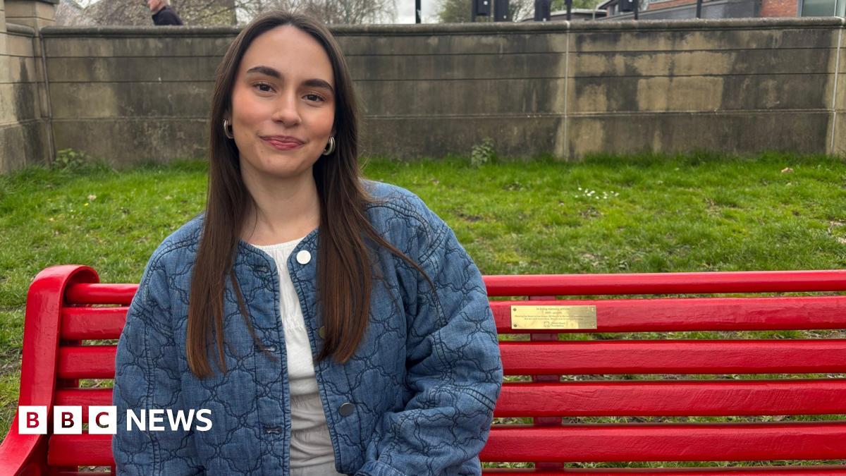 After a near-fatal heart attack at 22, Faith Harrison turned her recovery into a mission to inspire others, with a public bench encouraging people to slow down, reflect, and appreciate life.