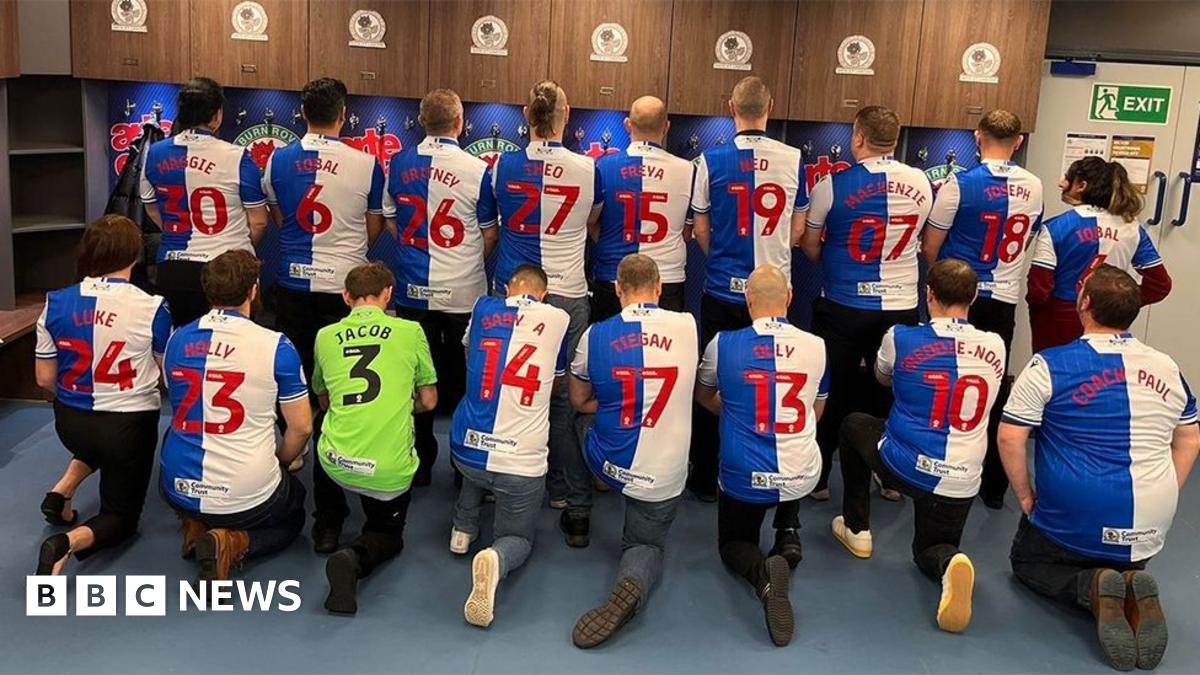 Bereaved dads find ālifelineā in football club where they play wearing their childrenās names on their backs.