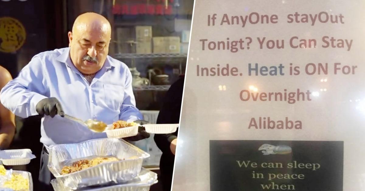 Restaurateur Invites Homeless People to Sleep and Eat in His Restaurant: āWeāre All Human Beingsā