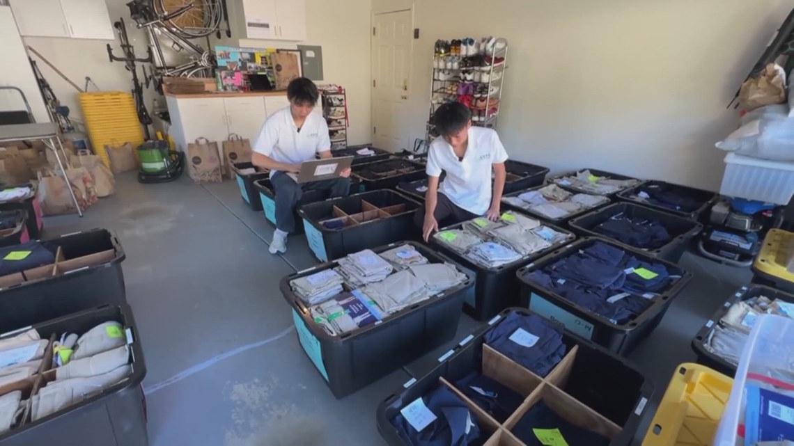 Two brothers in California created nonprofit to help families in need of school uniforms
